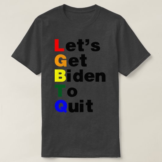 LGBTQ Tシャツ (デザイン正面)