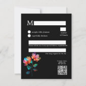 🌈 LGBTQ With song request  Petals & Pride  出欠カード (裏面)