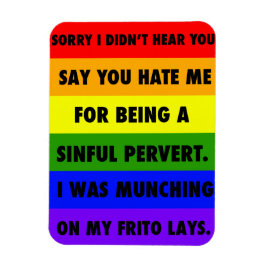 LGBTQA+がハターを無視 マグネット