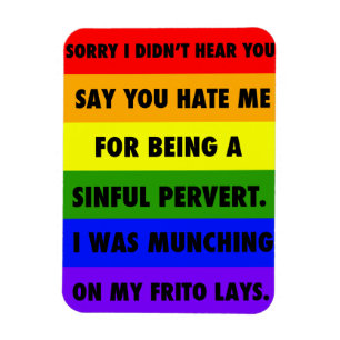 LGBTQA+がハターを無視 マグネット