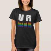 Lgbtqa+ U R One Of Usに所属 Tシャツ (正面)