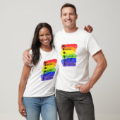 LGBTQI寛容ジェンダーLGBTレインボーゲイレズビアンC Tシャツ (ユニセックス)