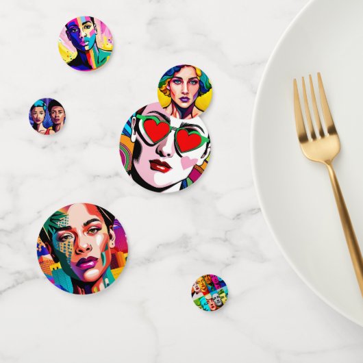 LGBTQI顔 コンフェッティ (グループ)