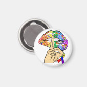 LGBTQIAのプライド マグネット (正面/裏面)