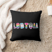 LGBTQIAプライドフラグLGBT無性双性心性麻痺 クッション (ブランケット)