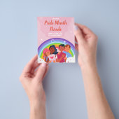 LGBTQIAプライド月パレード チラシ (手)