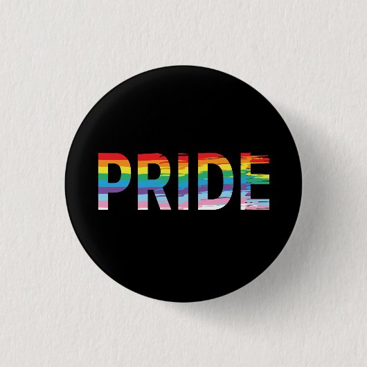 LGBTQIAプライド月虹サポート 缶バッジ (正面)