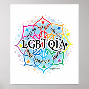 LGBTQIAロータス ポスター