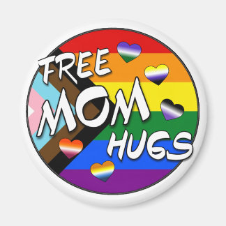 LGBTQIA+の若者たちをサポートする「Free Mom Hugs」 マグネット