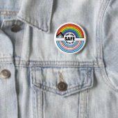 LGBTQIA+ アライ 安全な場所 缶バッジ (インサイチュ)