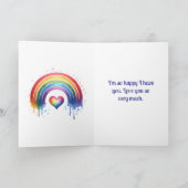 LGBTQIA+ | ハッピーバレンタインデーマイラブ カード (内部)