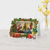 LGBTQIA+ ハッピーホリデー サブリール 画像テキスト カスタム カード (黄色い花)