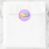 LGBTQIA+プライドシール ラウンドシール (バッグ)