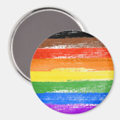 LGBTQIA+ プライドペイント マグネット (正面/裏面)
