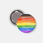 LGBTQIA+ プライドペイント マグネット (正面/裏面)
