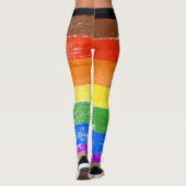 LGBTQIA+ プライドペイント レギンス (裏面)