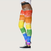 LGBTQIA+ プライドペイント レギンス (左)