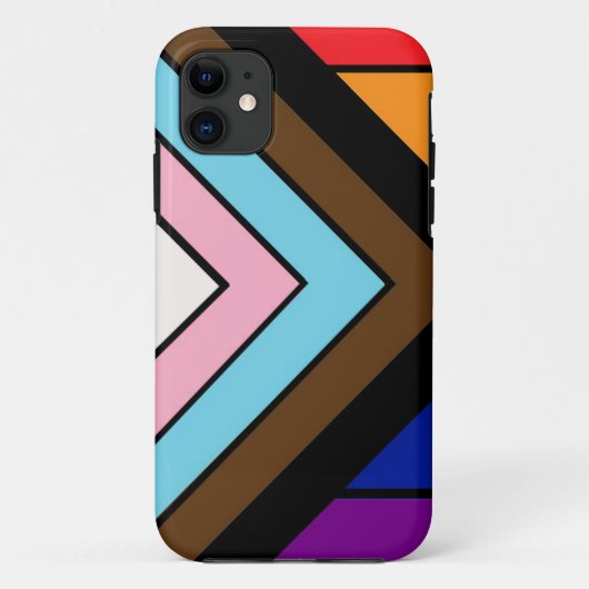 LGBTQIA+プライド国旗 Case-Mate iPhoneケース (裏面)