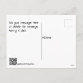 LGBTQIA+ポストカード – あなたが可能にする最も勇敢なもの シーズンポストカード (裏面)