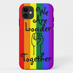 LGBTQIA+我々は共に大きい iPhone 11 ケース