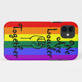 LGBTQIA+我々は共に大きい Case-Mate iPhoneケース (裏面(横))