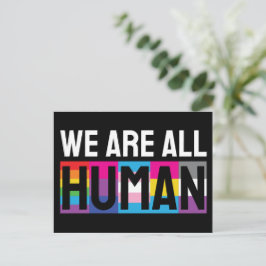 LGBTQIA+ 私たちはみな人間 ポストカード