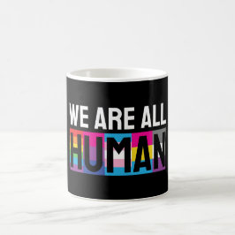 LGBTQIA+ 私たちはみんな人間 コーヒーマグカップ