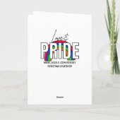 LGBTQIA+ | 私は世界を知っ感じている カード (裏面)