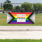LGBTQIA+ "結束" プライドパレードバナー 横断幕 (インサイチュ)