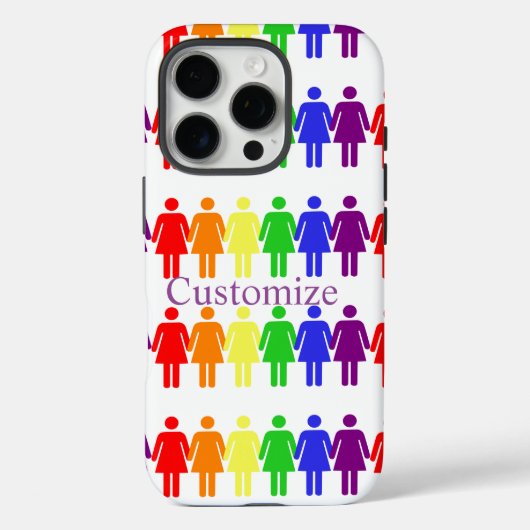 LGBTQIA 2017 女性の権利 Case-Mate iPhoneケース (裏面)