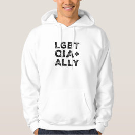 LGBTQIA+ALLY パーカ
