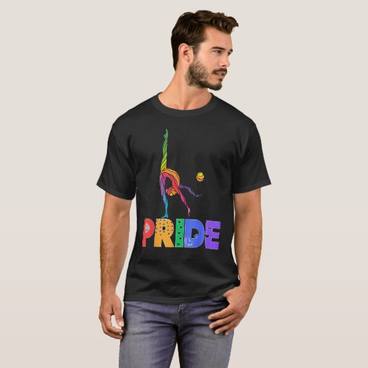 LGBTQIA+ Dancer Pride Dance Dancing Men Women Kid  Tシャツ (正面フル)