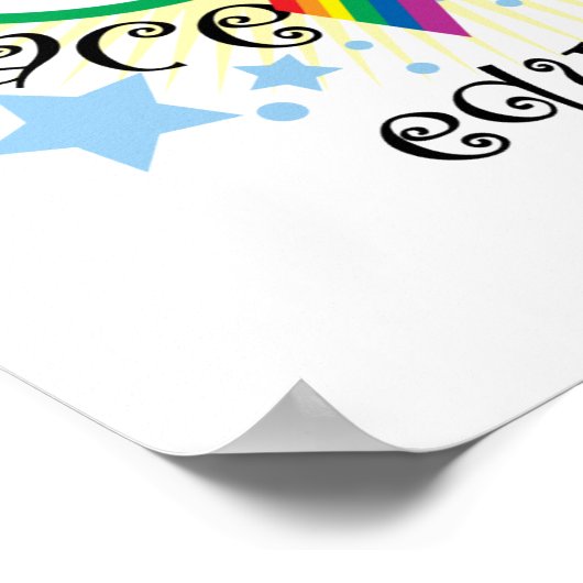 LGBTQIA PLE ポスター (角)