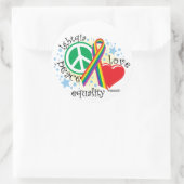 LGBTQIA PLE ラウンドシール (バッグ)