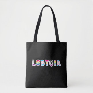 LGBTQIA Pride Flag LGBT Asexual Bi Pansexual Tran トートバッグ