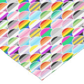 LGBTQIA+ Queer Scalloped Pride Flag Fans ショートテーブルランナー (コーナー)