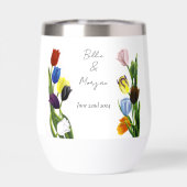 LGBTQplusチューリップ花 (背面)