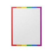 LGBTQPOCプライドボタンセラミックボールクリスマスオルナム ノートパッド (回転)