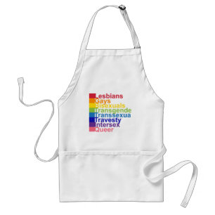 LGBTTIQ スタンダードエプロン