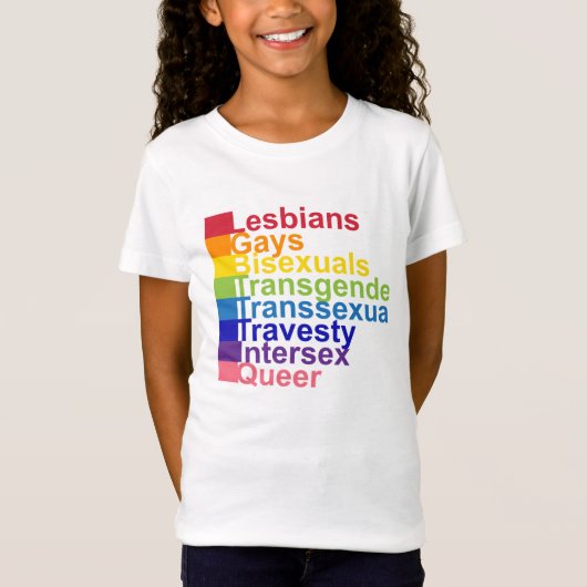 LGBTTIQ Tシャツ (正面)