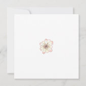 LGC |の庭のベビーの発表 案内状 (裏面)