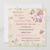 LGC |ガーデン赤ちゃんシャワー 招待状 (正面)