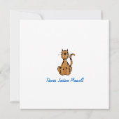 LGC | スイートサファリ 招待状 (裏面)