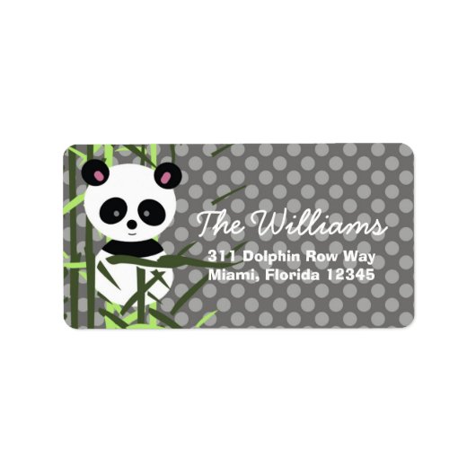 LGC |ブー・パンダを覗く ラベル (正面)