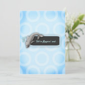 LGC | Flippinの男の子のベビーシャワー 招待状 (スタンド正面)