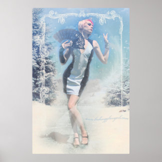 LGGの「白の女王」ポスター ポスター