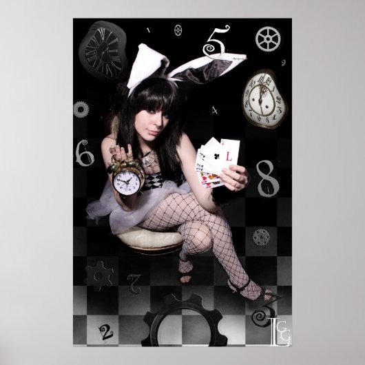 LGG's White Rabbit 20" x 30"ポスター ポスター (正面)