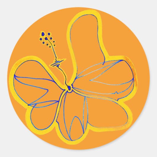 LGMxBTC 25ステッカー ラウンドシール (正面)