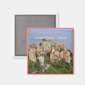 LGR001 CORNIGLIA - Cinque Terre -冷蔵庫用マグネット マグネット (正面/裏面)