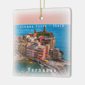 LGR002 VERNAZZA, Cinque Terre,イタリア, セラミックオーナメント (左)